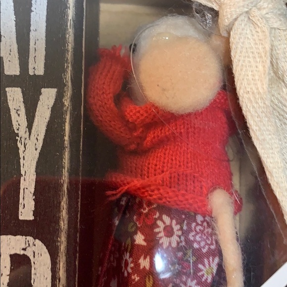 Teacher Appreciation Sign w/ felt mouse. - Picture 3 of 3